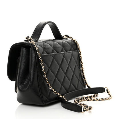 Chanel Caviar Quilted Small Business Affinity Flap Black 3 of 9