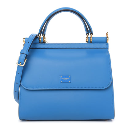 Dolce & Gabbana Vitello Morbido Small Sicily 58 Bag Pervinca 1 of 9