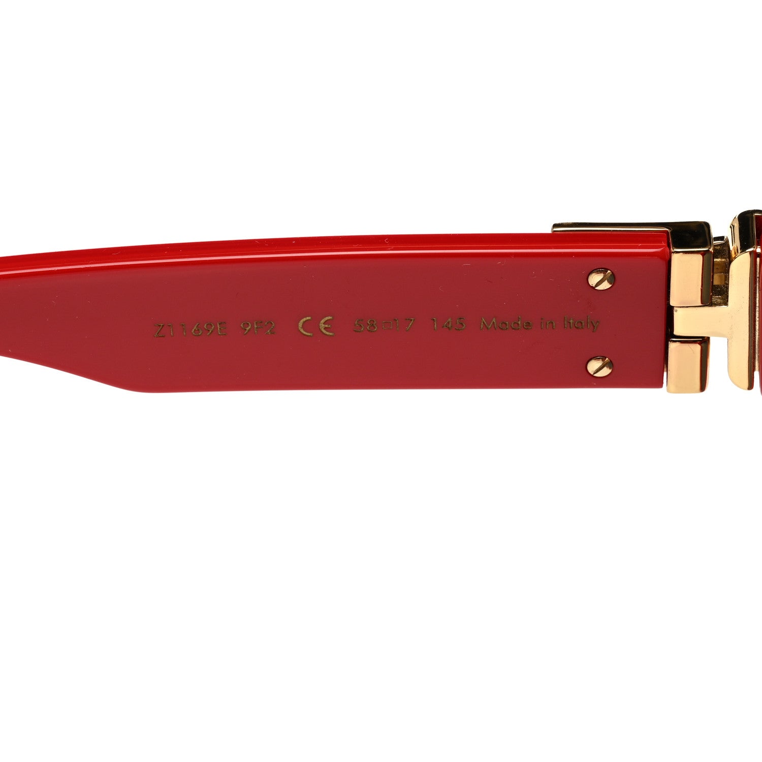 Louis Vuitton Acetate 1.1 Millionaires Z1169E Sunglasses Red 5 of 7