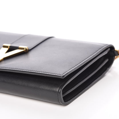 Saint Laurent Calfskin Classic Y Ligne Chain Wallet Black 12 of 14