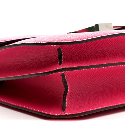 Hermes Epsom Constance 24 Rose Tyrien 9 of 15