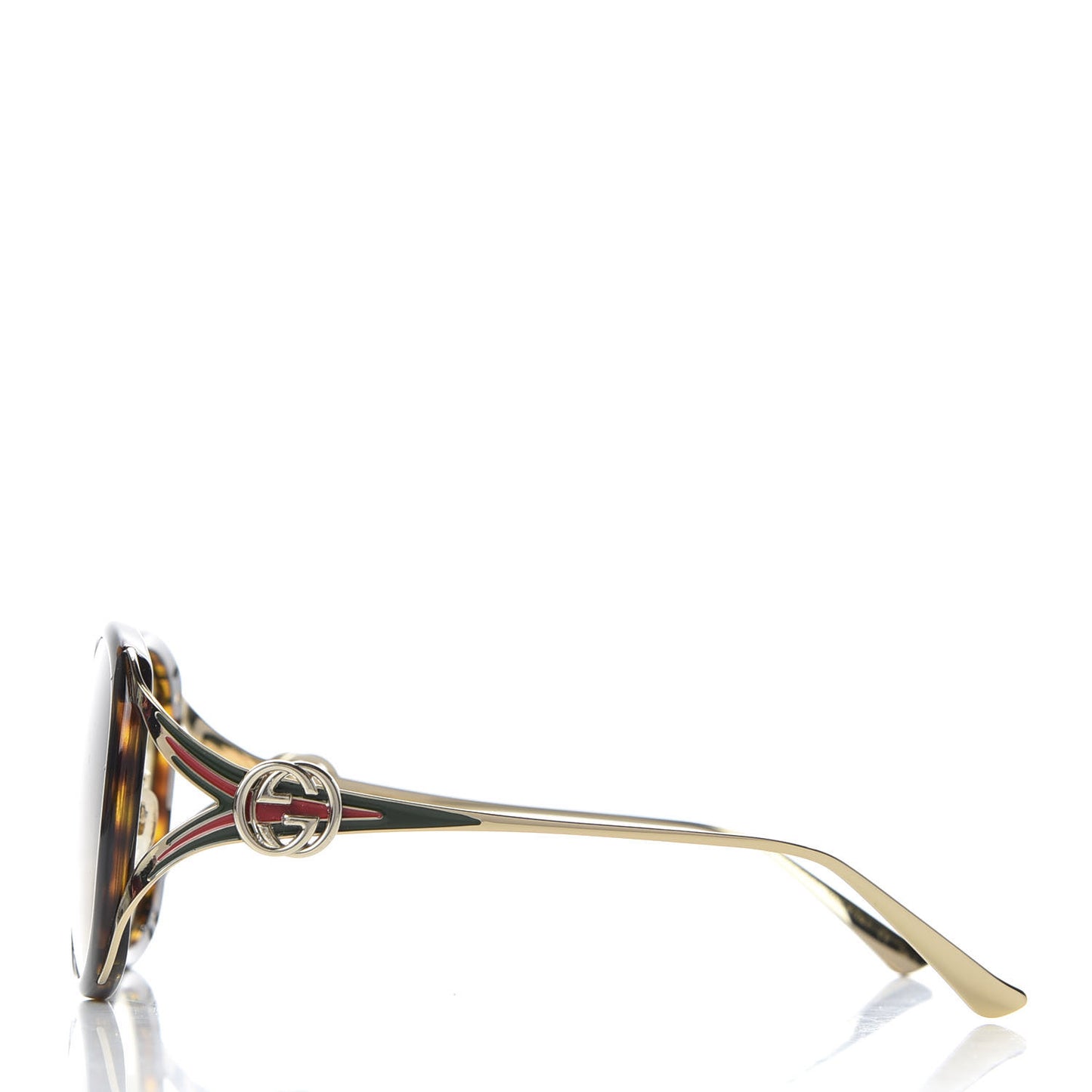 Acetate Round Frame Injected GG0226S Sunglasses Tortoise