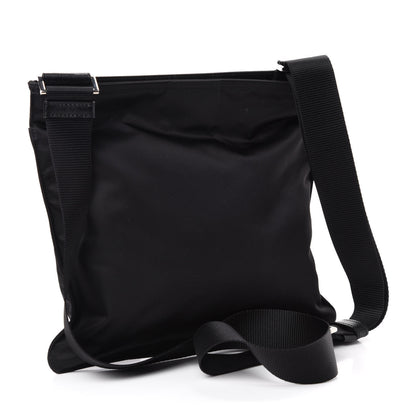 Prada Nylon Vela Small Flat Messenger Bag Black 3 of 10