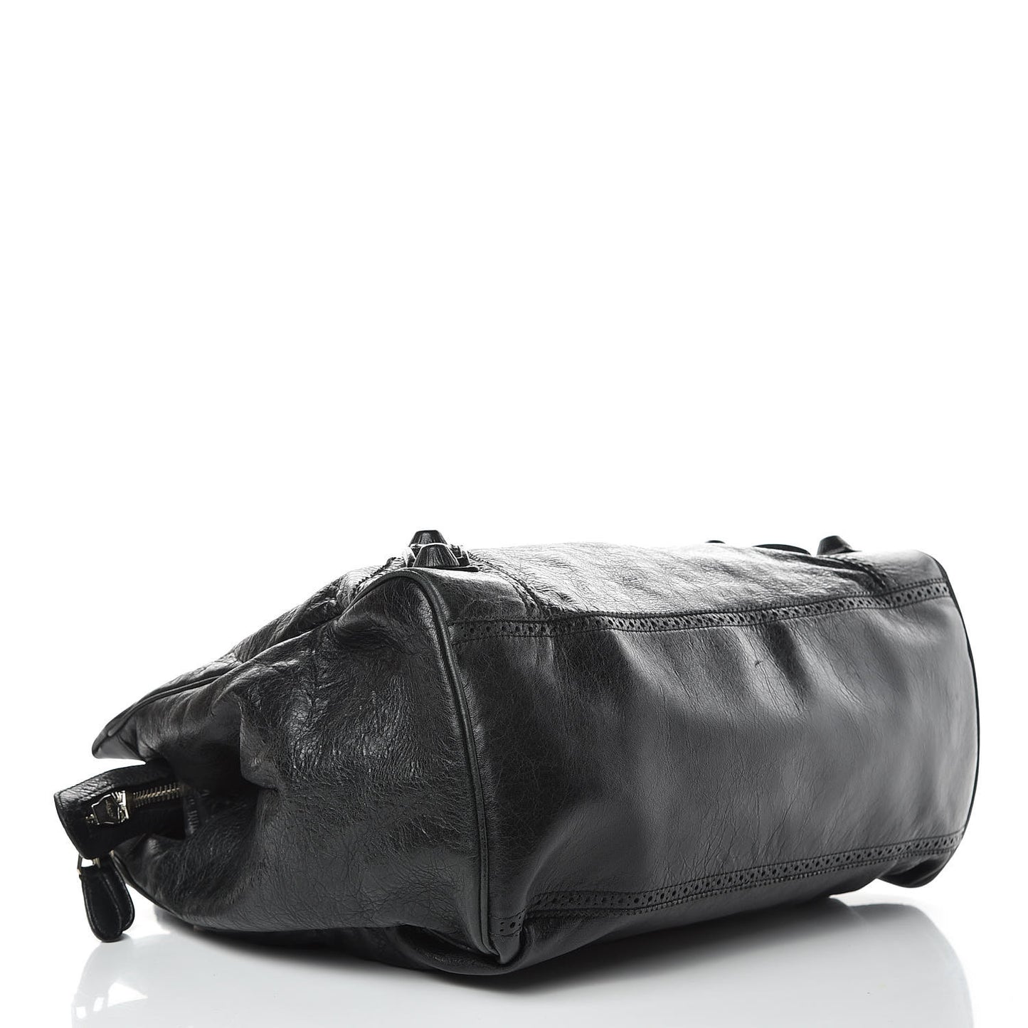 Agneau Giant Brogues Hardware Mid Day Black