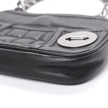 Chanel Caviar Square Quilted Shoulder Bag Black 8 of 8