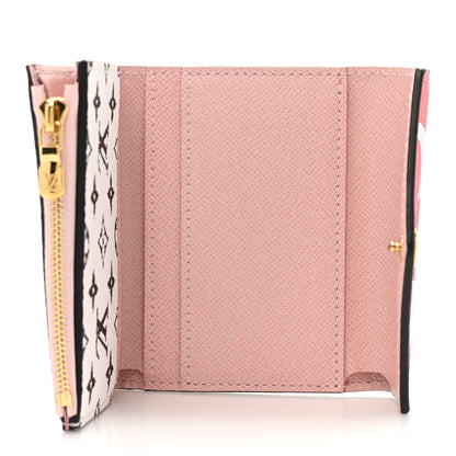 Louis Vuitton Monogram Giant Zoe Wallet Rouge Rose 5 of 12