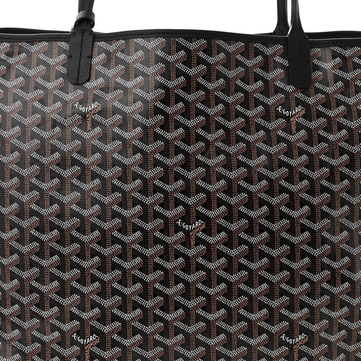 Goyard Goyardine Saint Louis GM Black 9 of 11