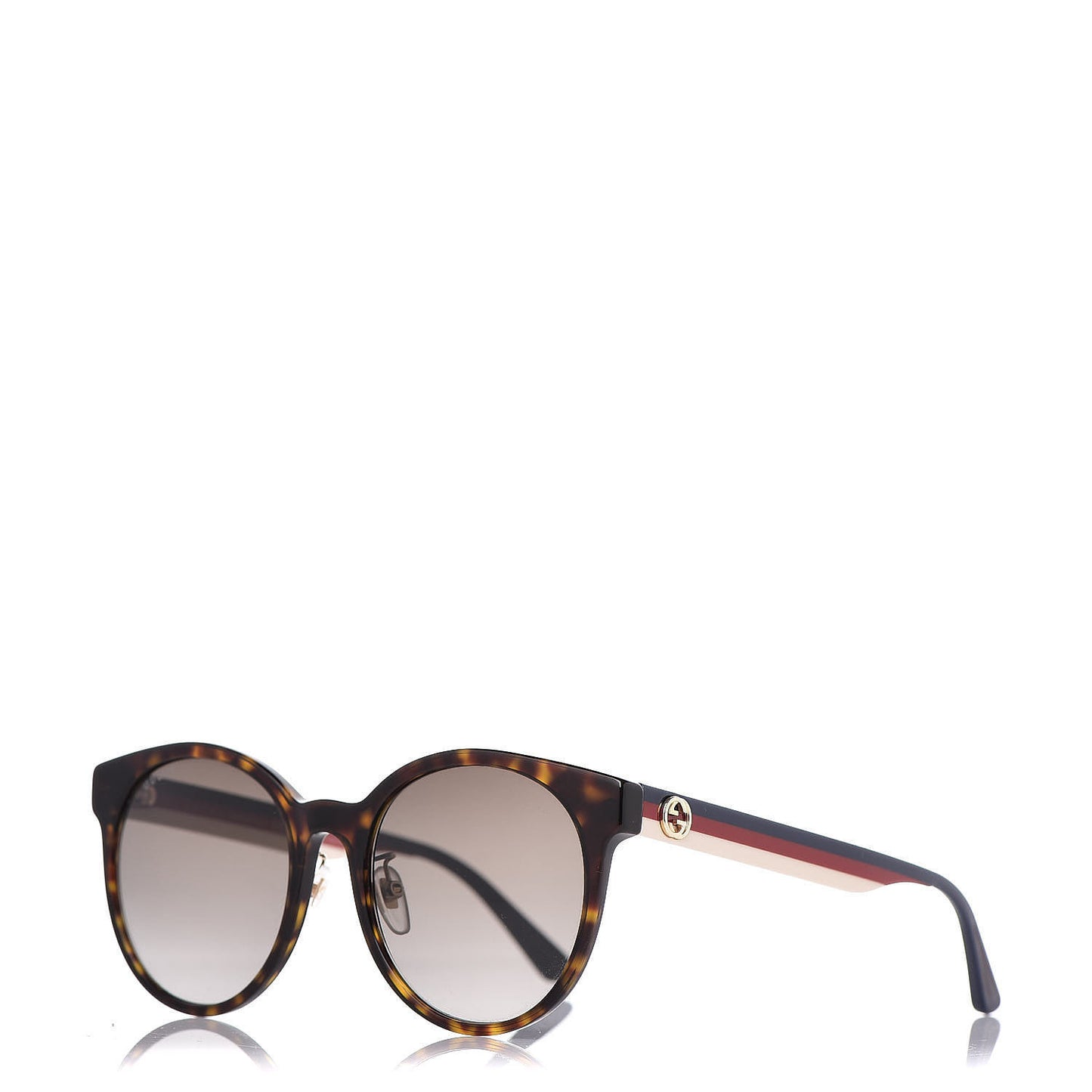 Acetate Round Eye GG Web Sunglasses GG0854SK Tortoise