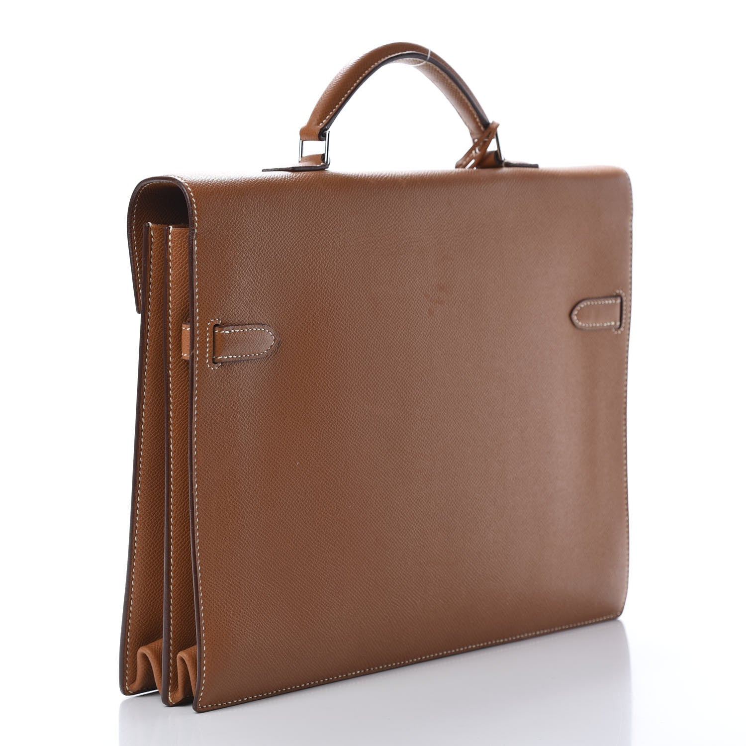 Hermes Epsom Kelly Depeche 38 Gold 3 of 12