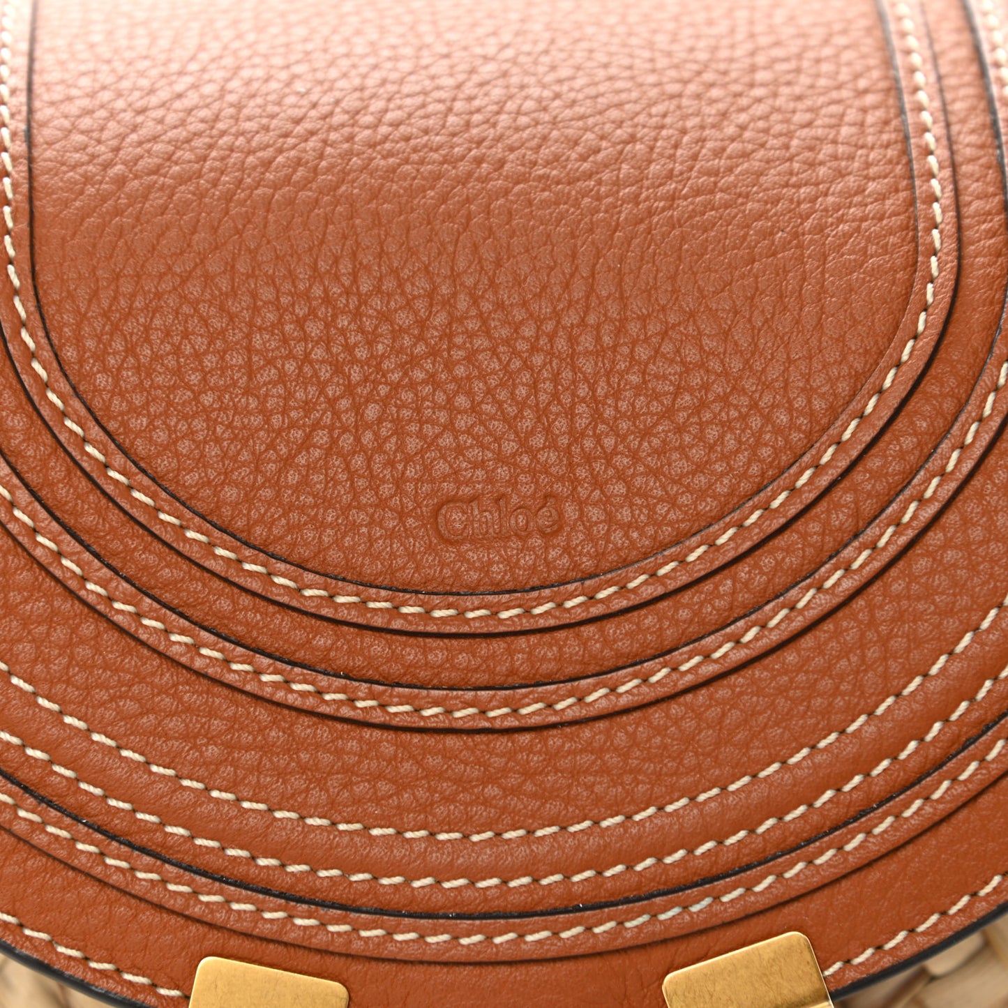 Raffia Calfskin Marcie Basket Tan