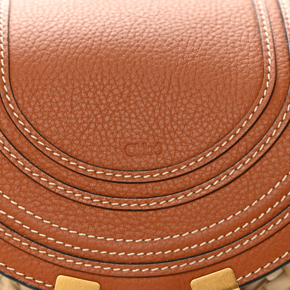 Chloe Raffia Calfskin Marcie Basket Tan 5 of 12