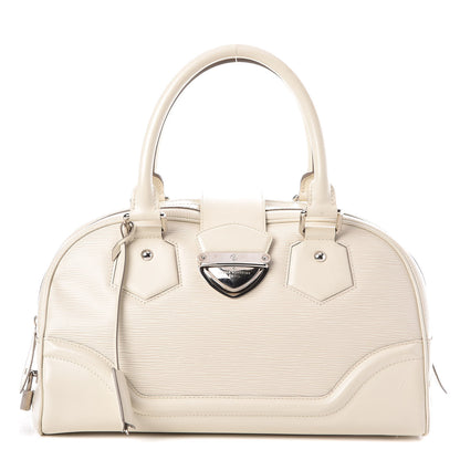 Louis Vuitton Epi Bowling Montaigne GM Ivory 1 of 12