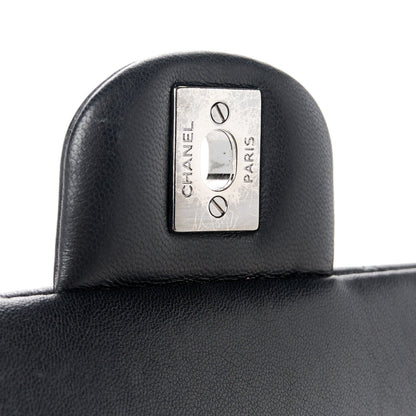 Chanel Lambskin Quilted Clutch with Chain Flap Black 7 of 12