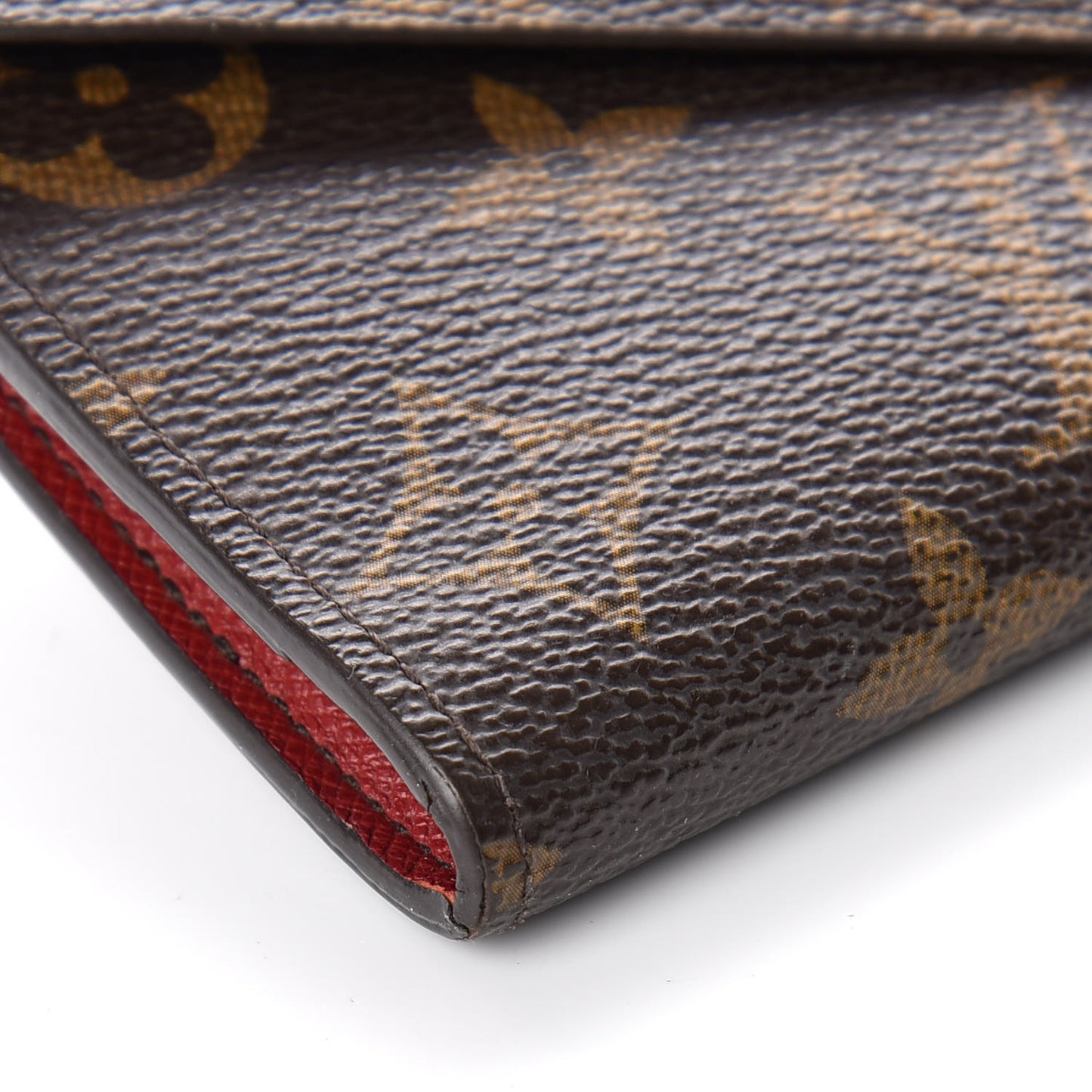 Monogram Josephine Wallet Red