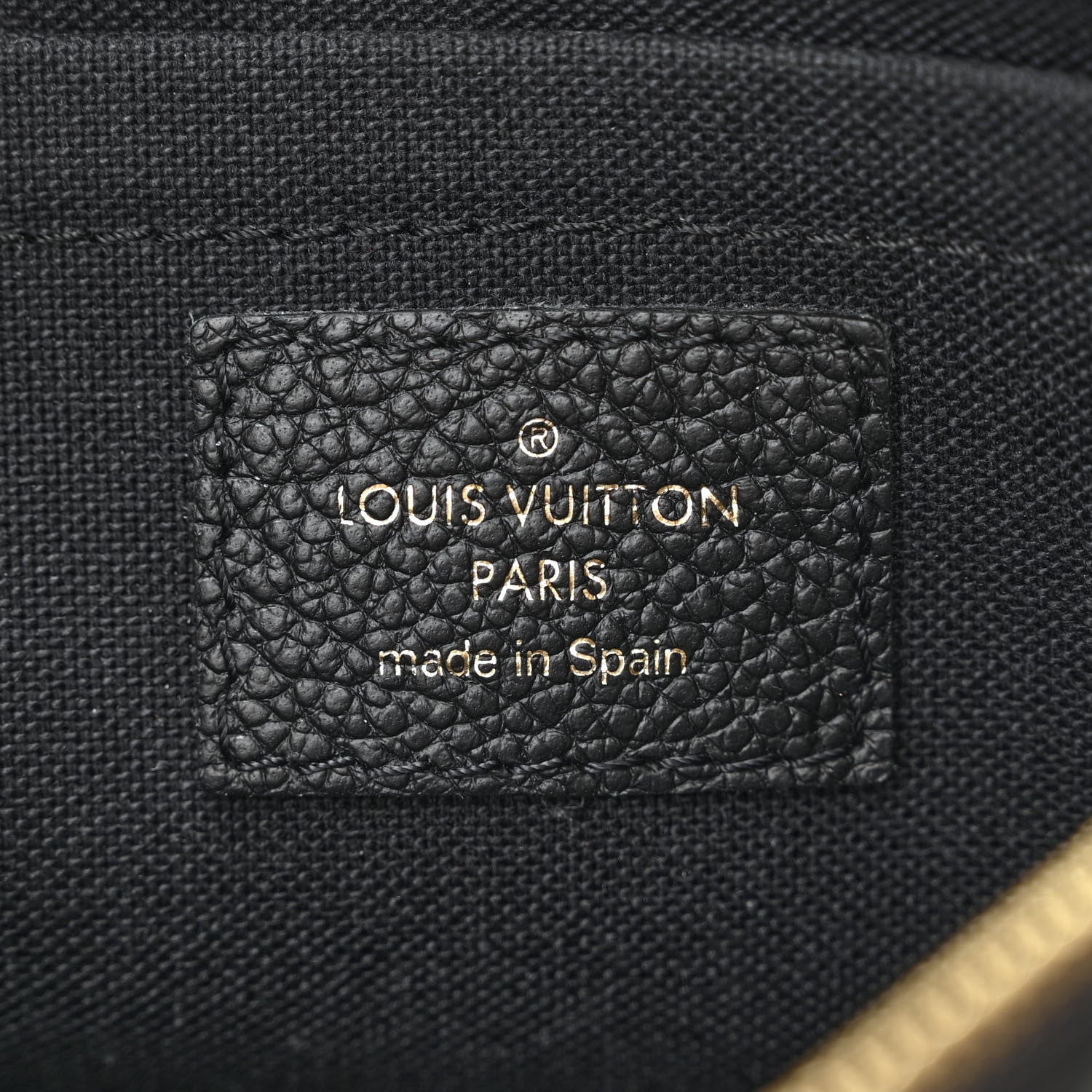 Louis Vuitton Monogram Pallas Clutch Black 6 of 11