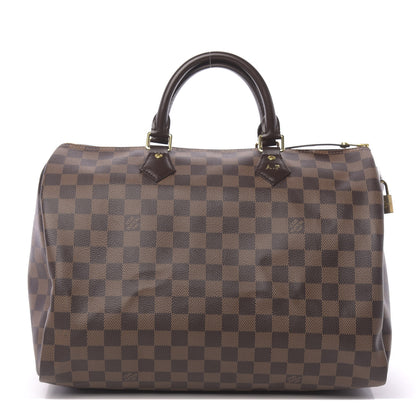 Louis Vuitton Damier Ebene Speedy 35 1 of 13