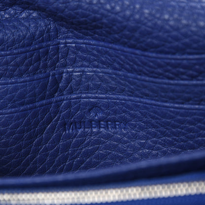 Mulberry Soft Grain Leather French Purse Wallet Indigo 6 of 9