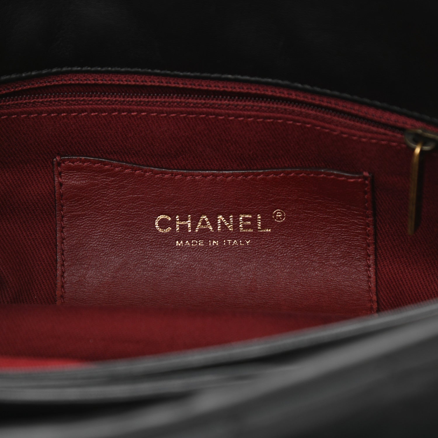 Chanel Lambskin Quilted Medium Just Mademoiselle Black 6 of 14