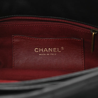 Chanel Lambskin Quilted Medium Just Mademoiselle Black 6 of 14