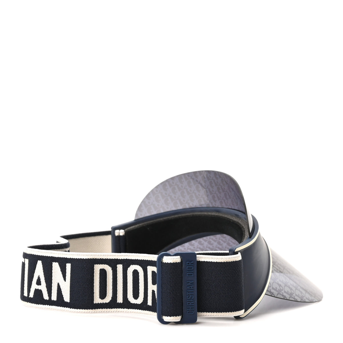 Christian Dior Oblique DiorClub V1U Sun Visor Blue 6 of 10