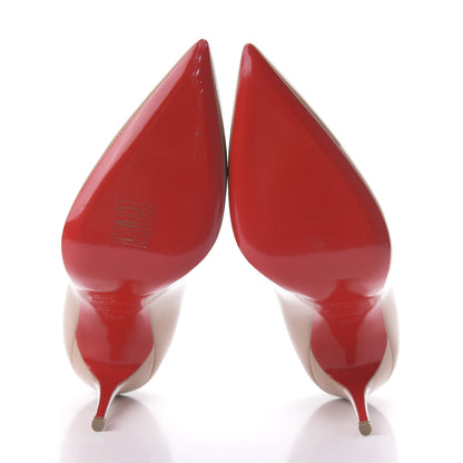 Christian Louboutin CHRISTIAN LOUBOUTIN Patent So Kate 120 Pumps 35.5 Nude 5 of 7
