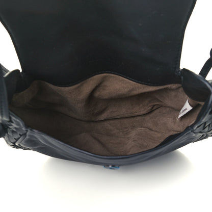 Bottega Veneta Nappa Intrecciato Small Nodini Flap Crossbody Black 5 of 11