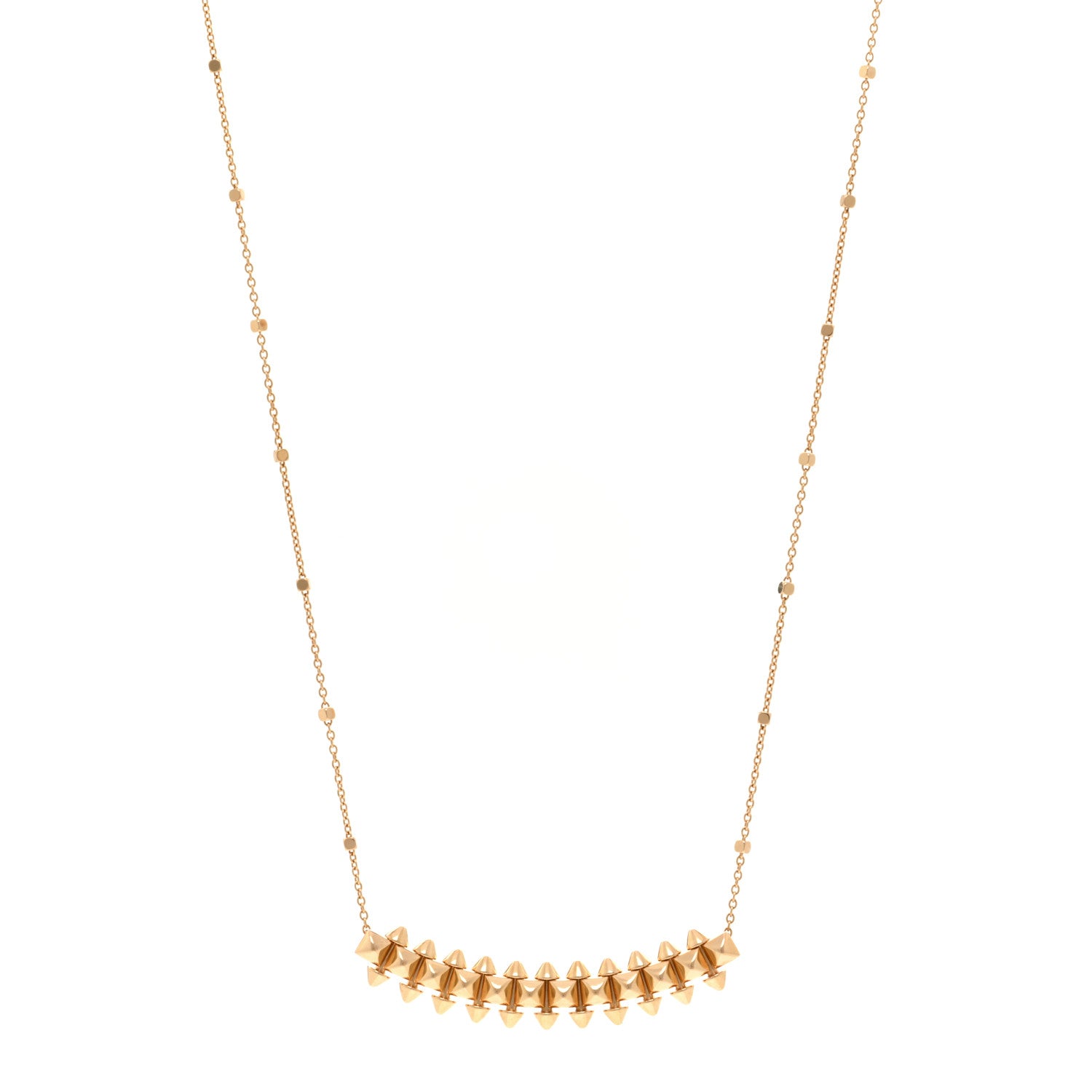 Cartier 18K Pink Gold Medium Clash de Cartier Necklace 1 of 4