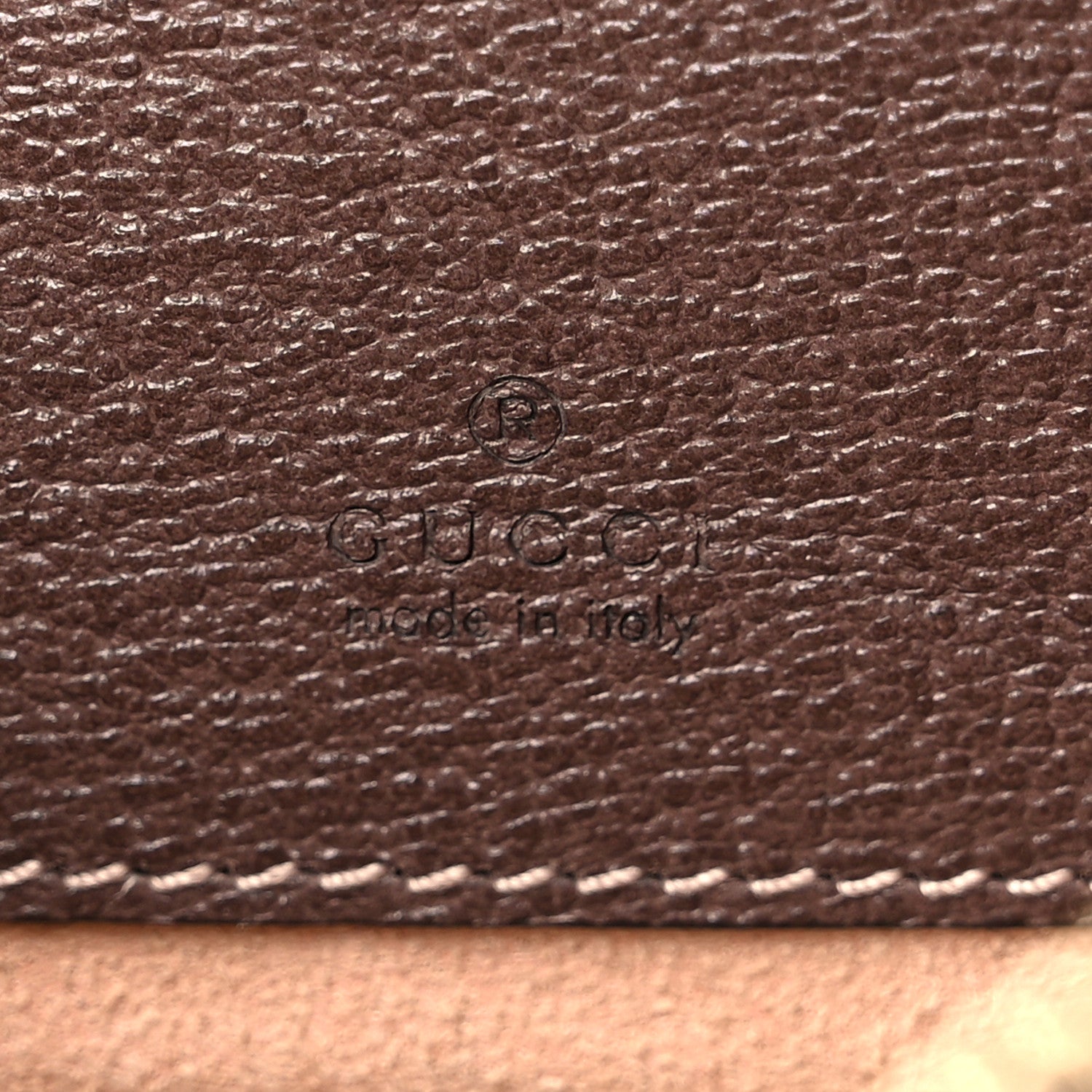 Gucci GG Supreme Monogram Web Ophidia Belted iPhone Case 95 38 Dark Brown 6 of 13