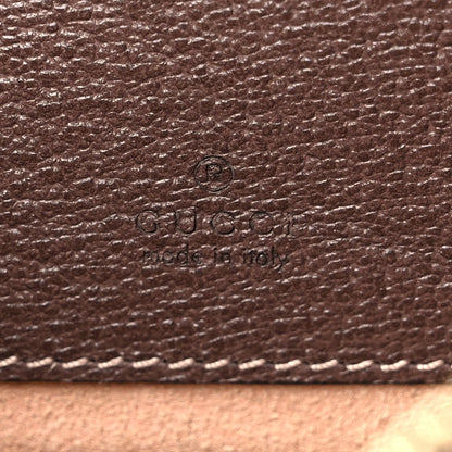 Gucci GG Supreme Monogram Web Ophidia Belted iPhone Case 95 38 Dark Brown 6 of 13