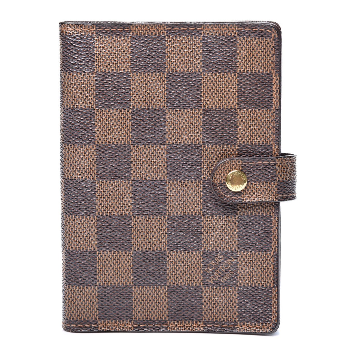 Damier Ebene Small Ring Agenda Cover