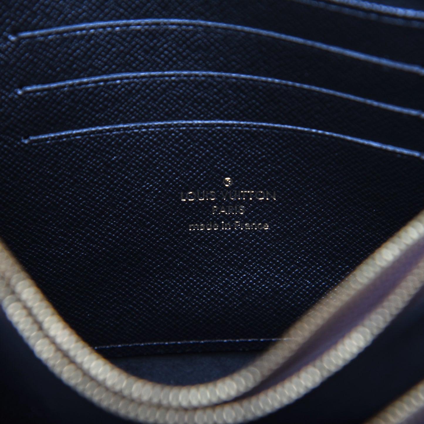 Reverse Monogram Giant Double Zip Pochette