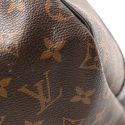 Louis Vuitton Monogram Macassar Keepall Bandouliere 55 10 of 13