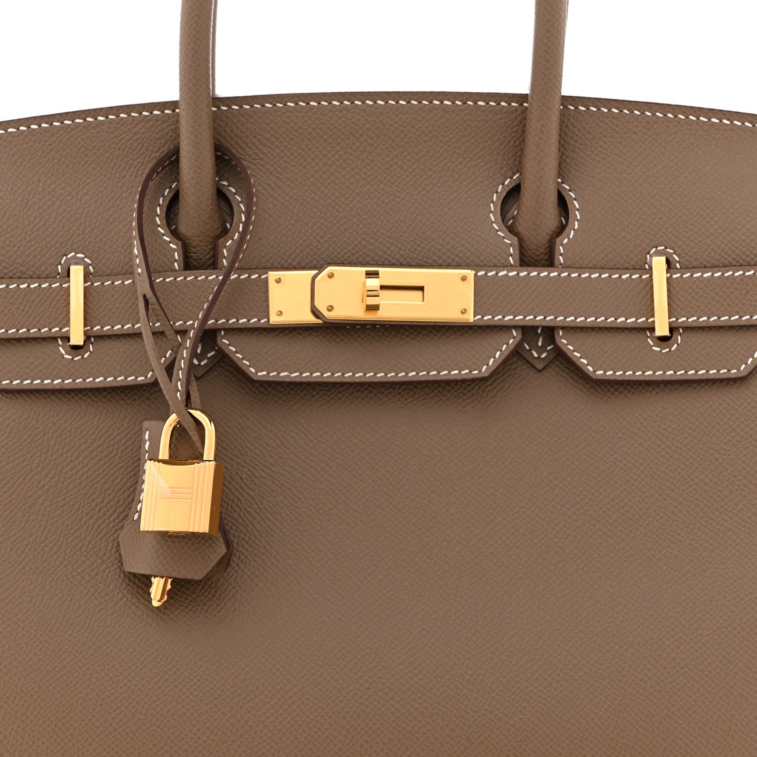 Hermes Epsom Birkin Sellier 30 Etoupe 8 of 10