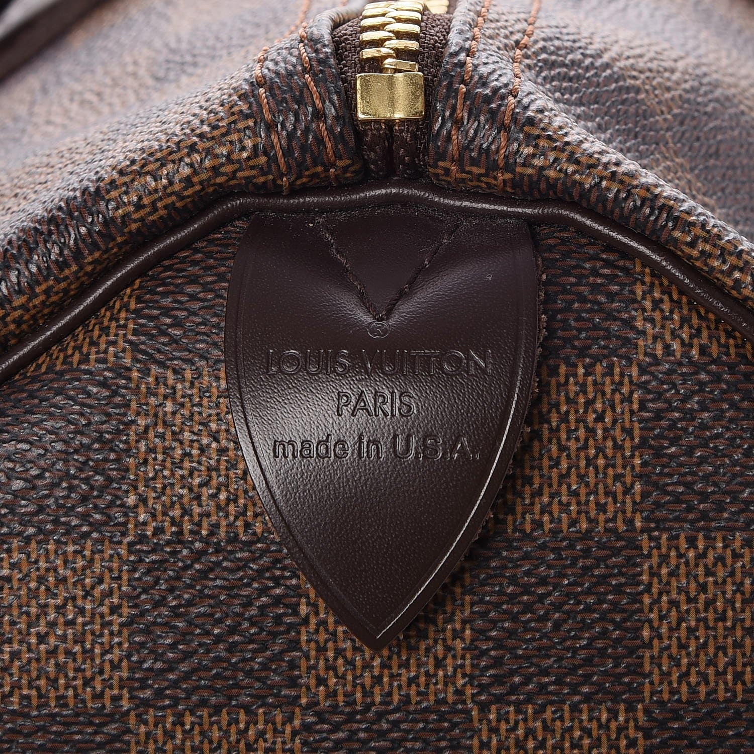 Louis Vuitton Damier Ebene Speedy 35 6 of 7