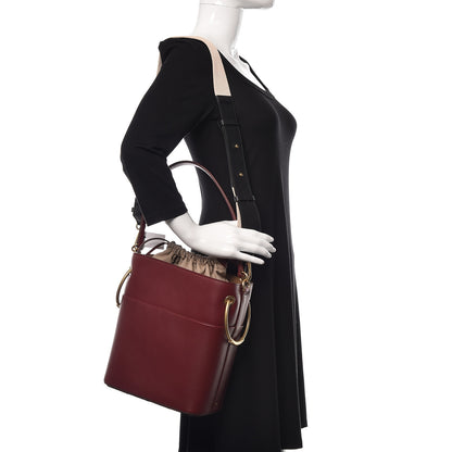 Chloe Smooth Calfskin Medium Roy Bucket Bag Plum Purple 2 of 11