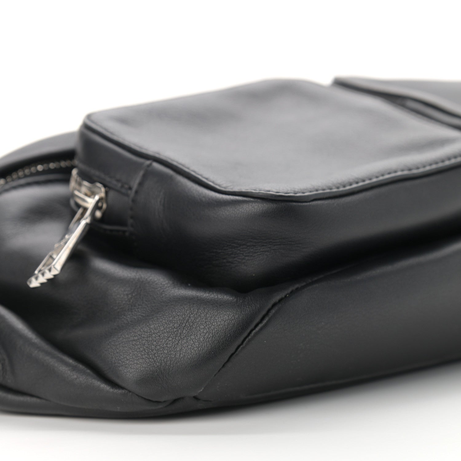 Valentino Garavani Calfskin Rockstud Belt Bag Black 7 of 9