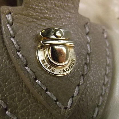 Marc Jacobs Leather Pleated Little Gordon Shoulder Bag Stone 6 of 11