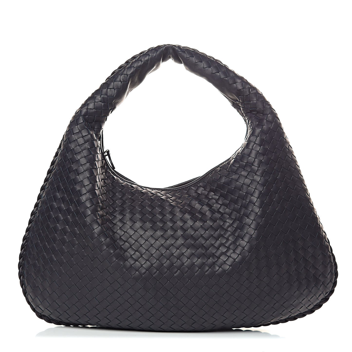 Nappa Intrecciato Large Veneta Hobo Tourmaline