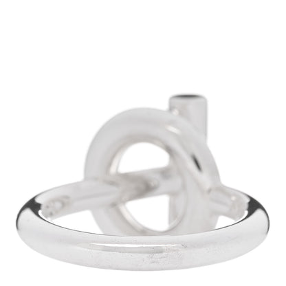 Hermes Sterling Silver GM Echappee Ring 53 6.25 3 of 5