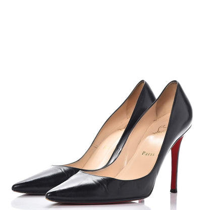 Christian Louboutin Kid New Decoltissimo 100 Pumps 40 Black 3 of 15