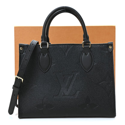 Louis Vuitton Empreinte Monogram Giant Onthego PM Black 10 of 10