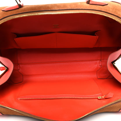 Hermes Veau Doblis Swift Maxibox 37 Chamois Capucine 5 of 13