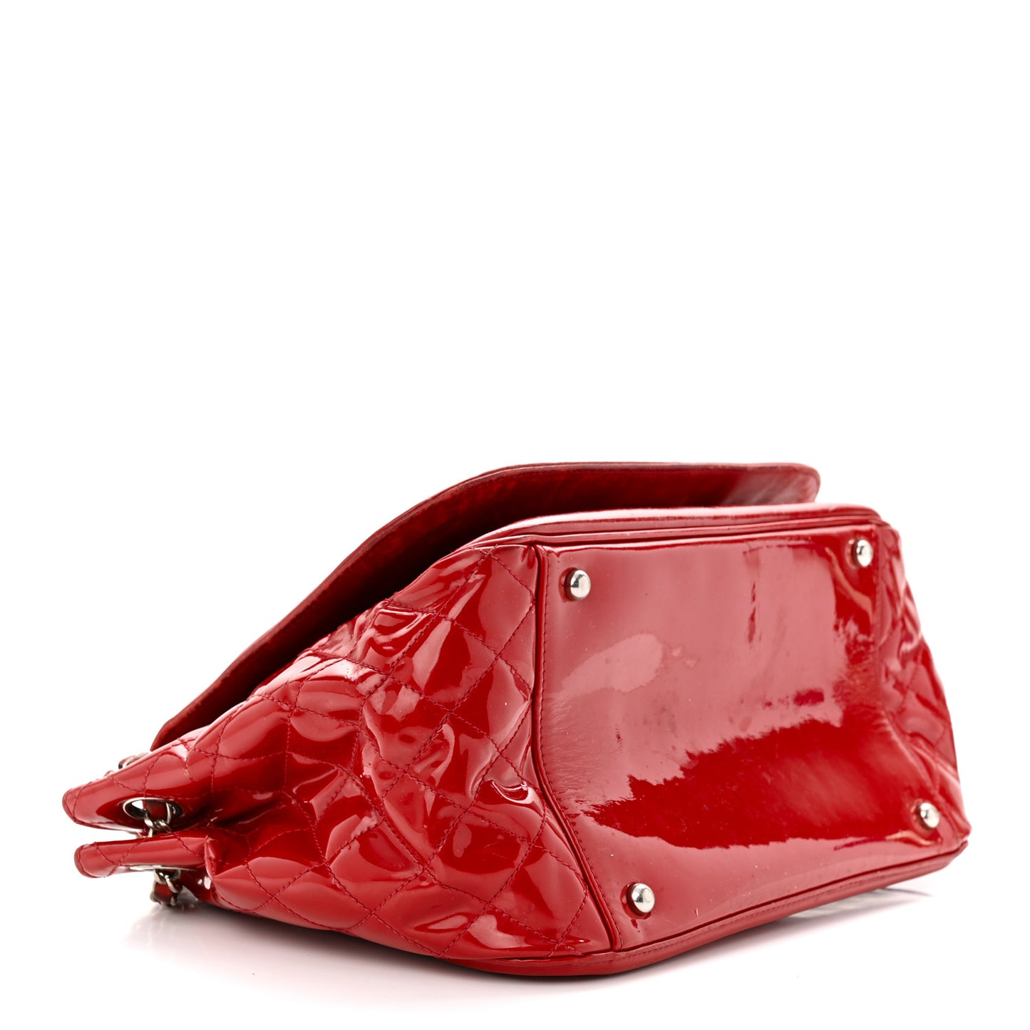Vinyl CC Lipstick Accordion Flap Red