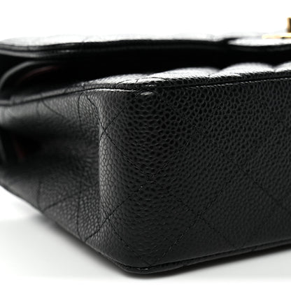 Chanel Caviar Quilted Small Double Flap Black 9 of 10