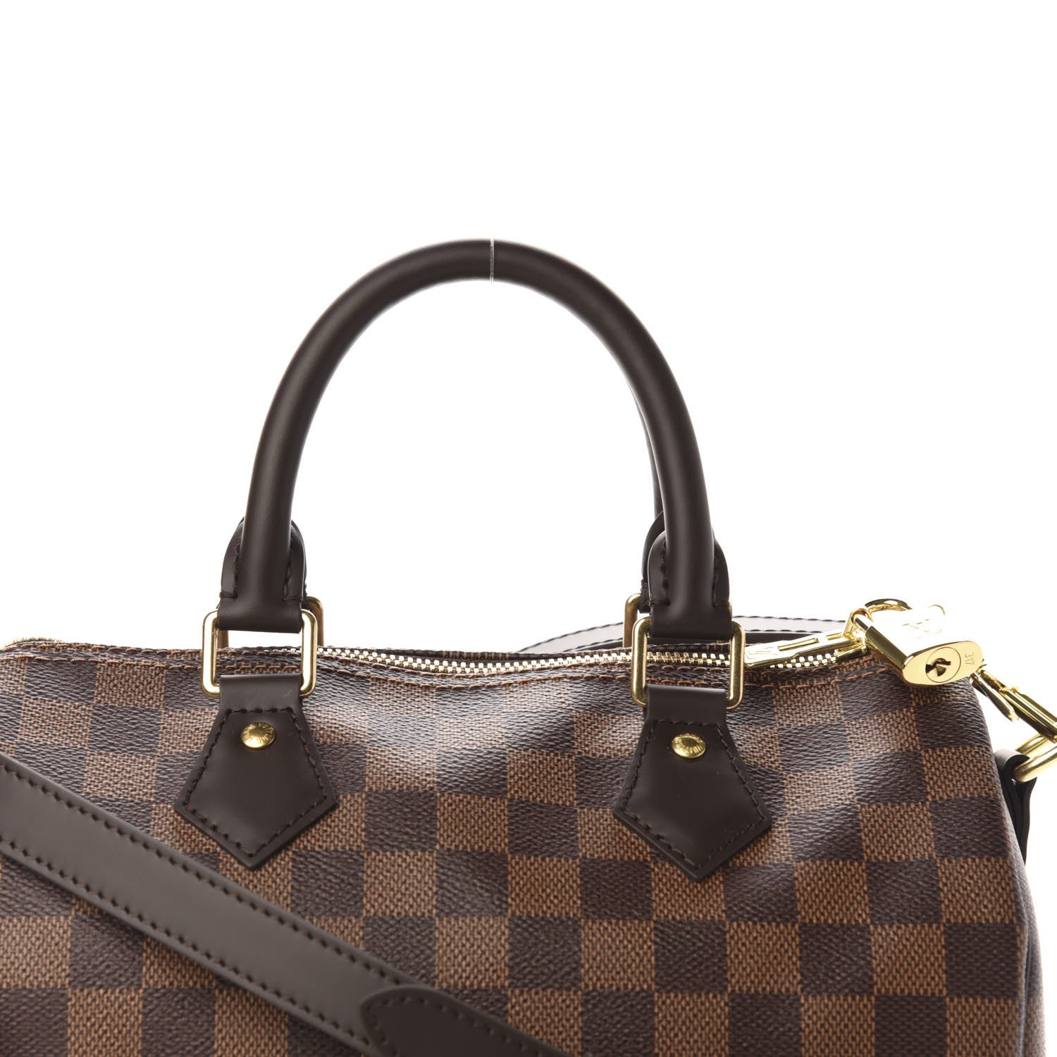 Louis Vuitton Damier Ebene Speedy Bandouliere 25 11 of 11