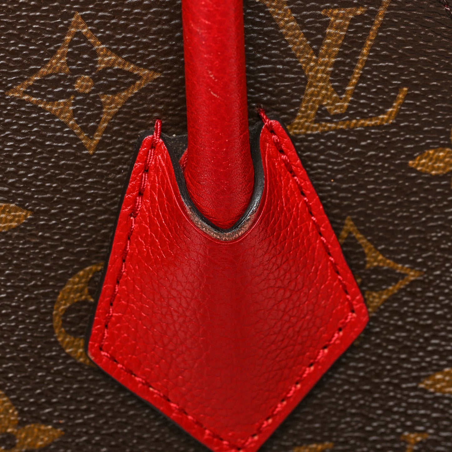 Calfskin Monogram Kimono Tote Cherry