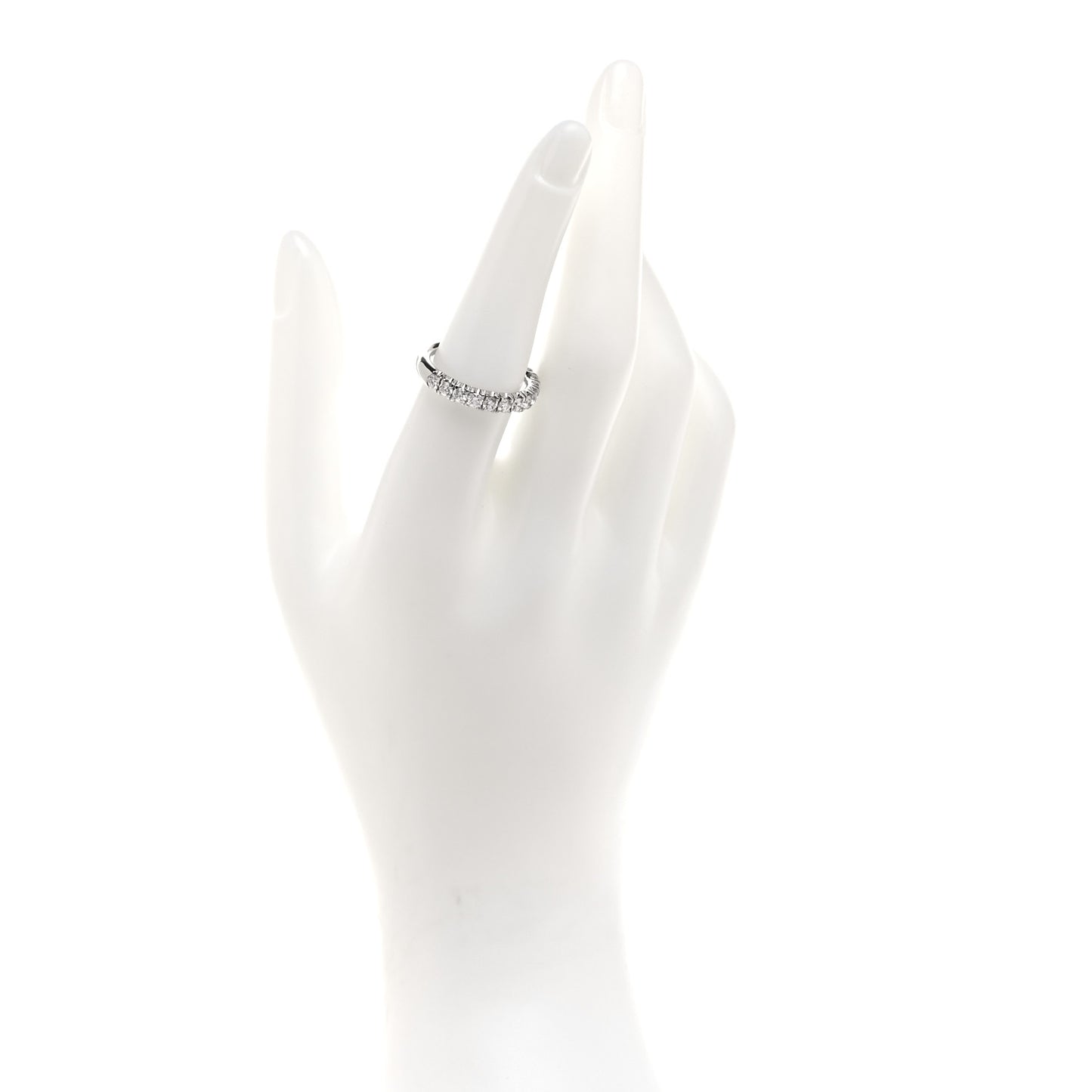 Platinum Diamond 3.5mm Etincelle de Cartier Wedding Band Ring 55 7.25