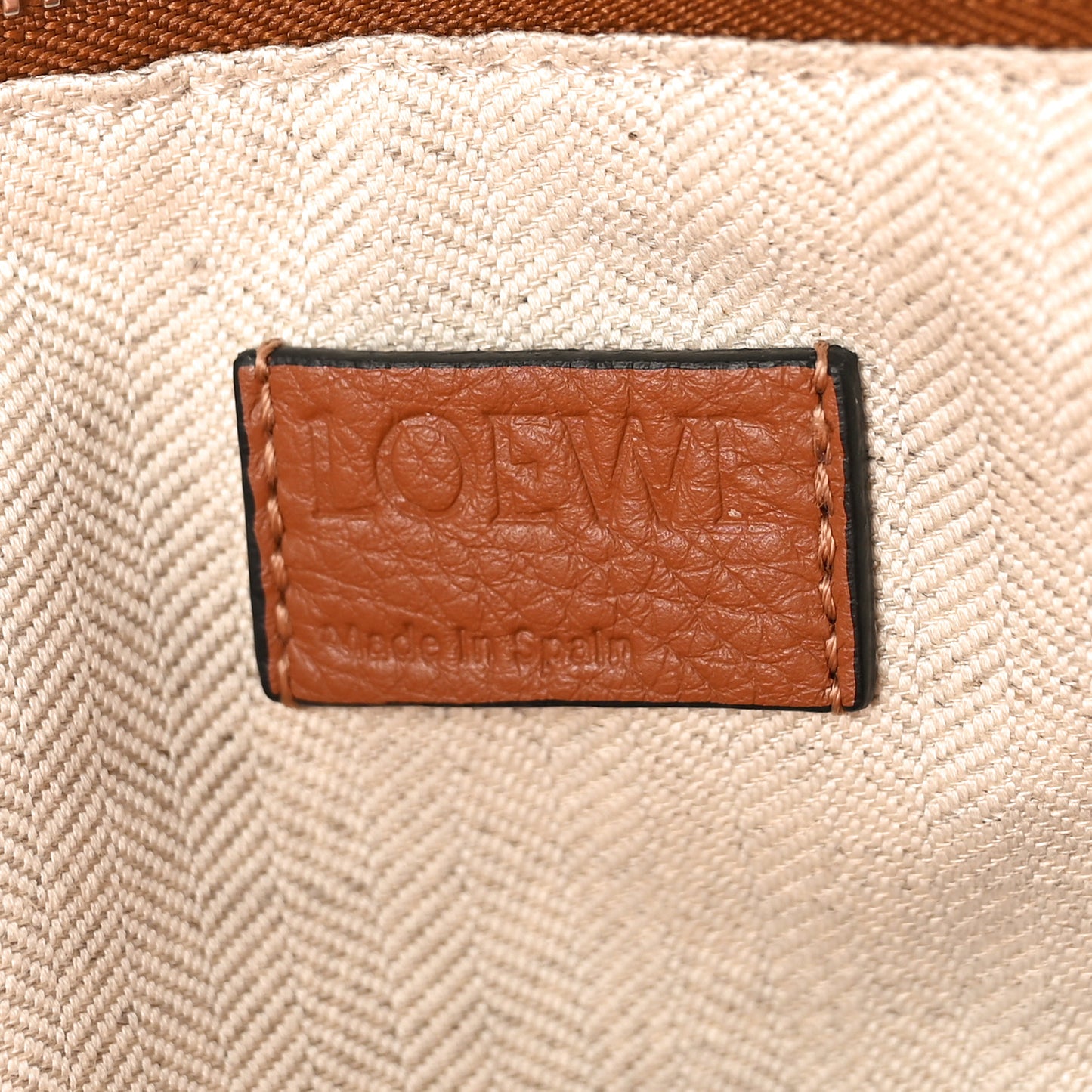 Calfskin Medium Puzzle Bag Tan