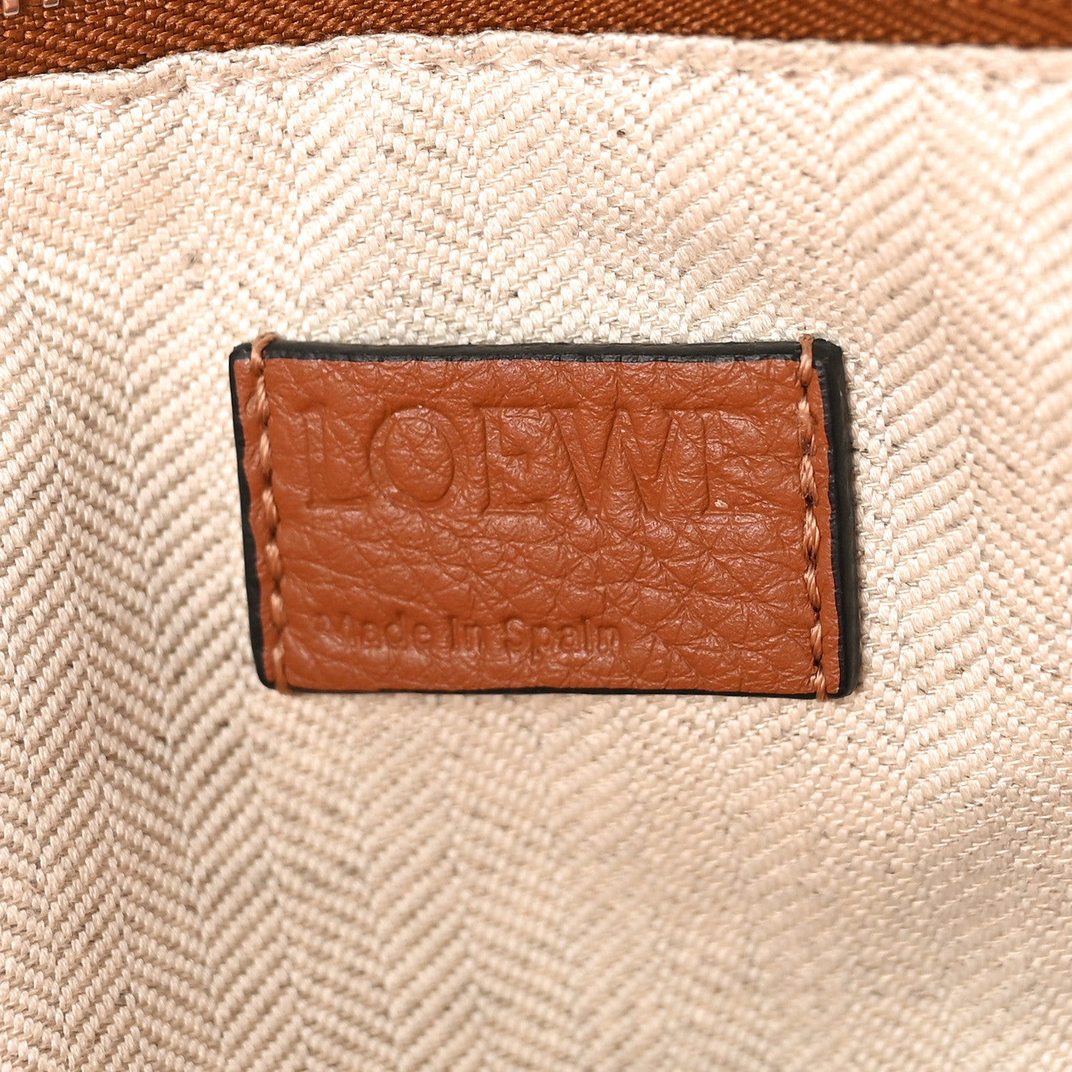 Loewe Calfskin Medium Puzzle Bag Tan 6 of 9