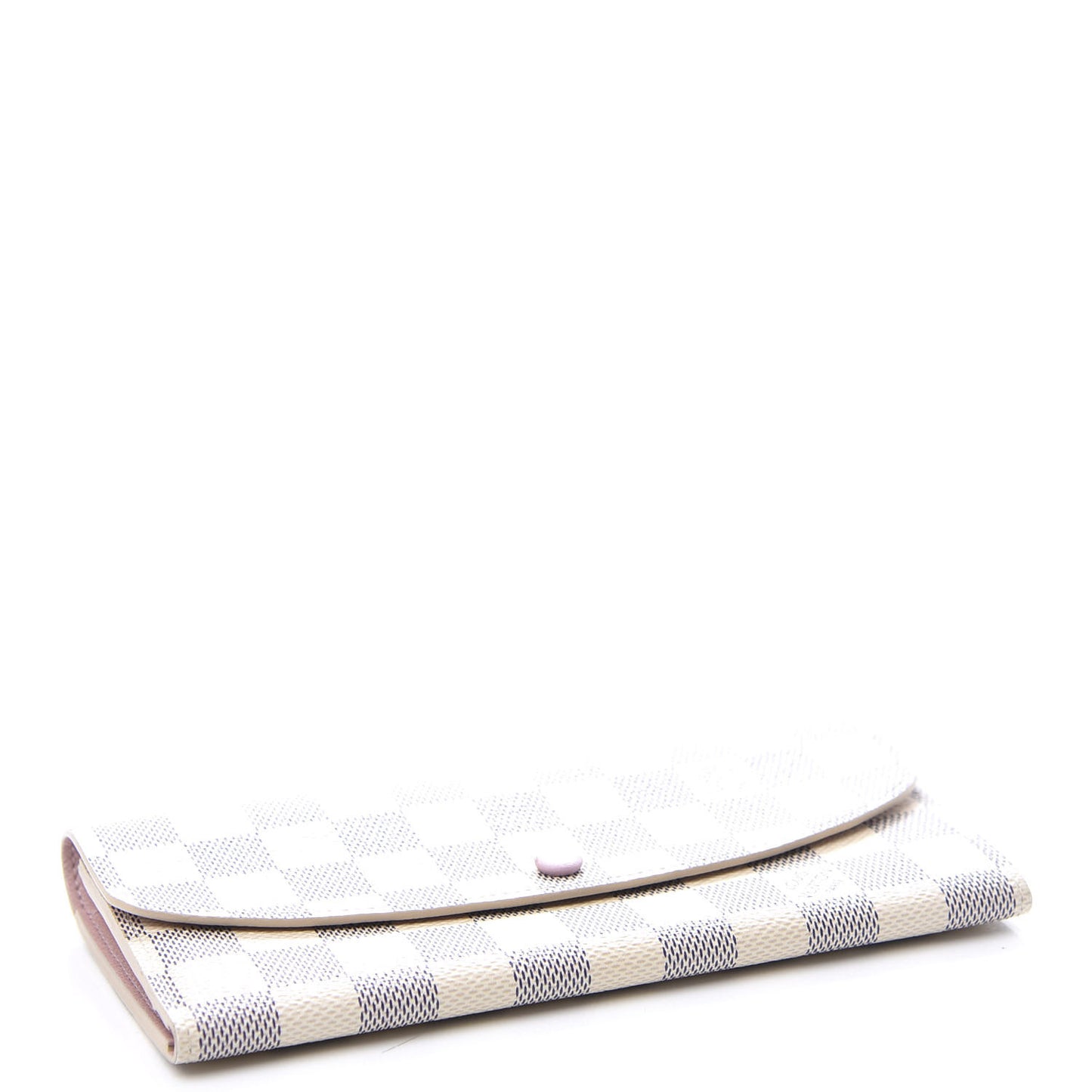 Damier Azur Emilie Wallet Rose Ballerine